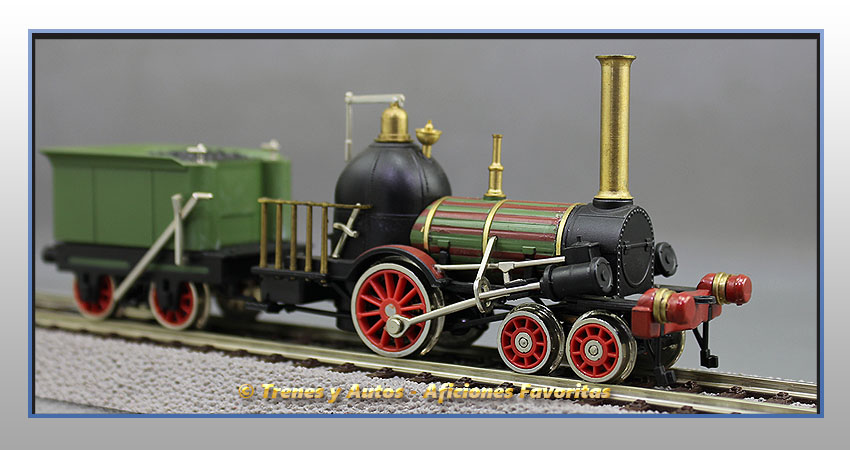 Locomotora vapor La Prussia - Berlín Potsdam